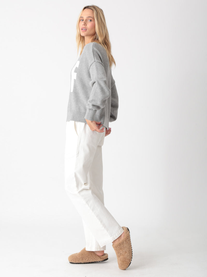 Surf Sweater - Heather Grey