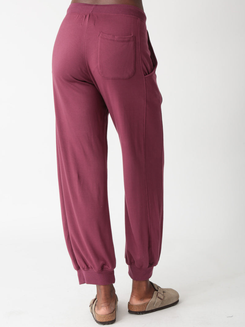 Balloon Sweatpant - Merlot