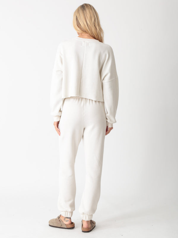 Tai Sherpa Sweatshirt - Ivory