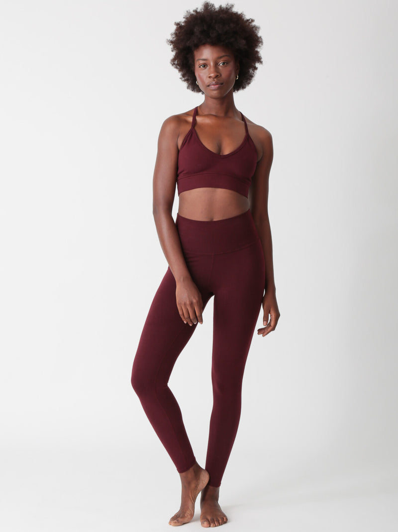 Sunset Legging - Merlot