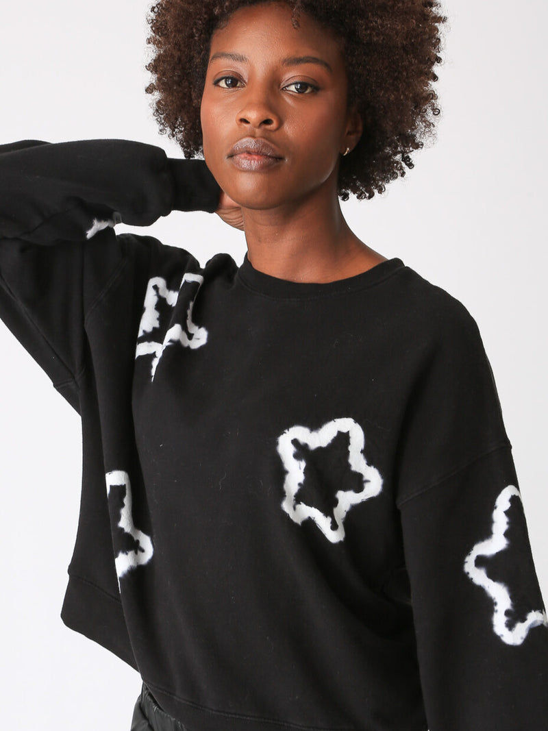 Classic Sweatshirt - Star Tie Dye