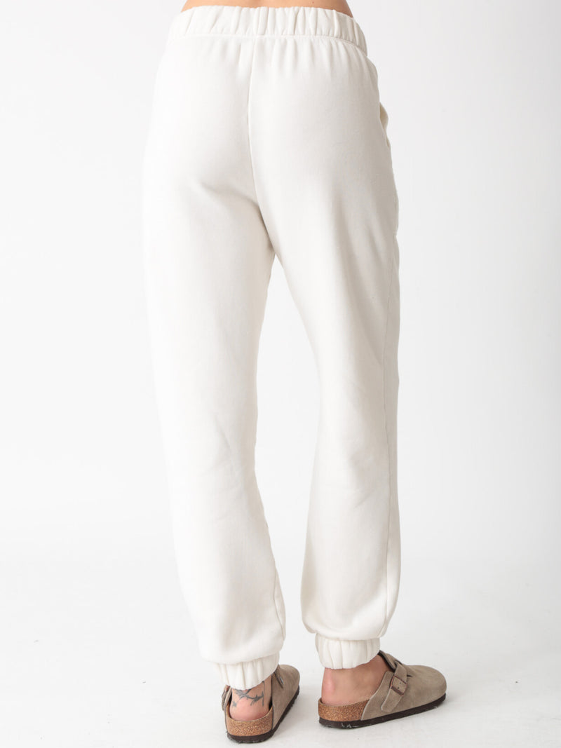 Hayden Sherpa Sweatpant - Ivory