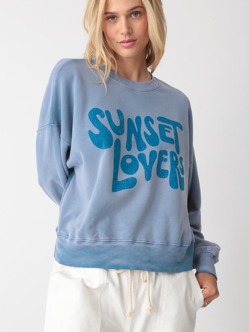 Classic Sweatshirt - Sunset Lovers