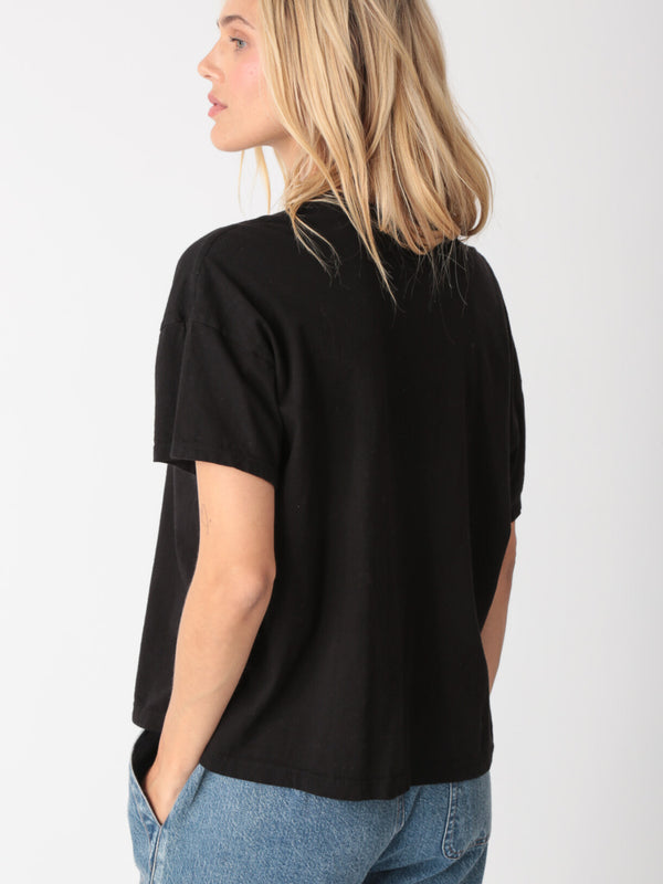 Chase V-Neck Tee - Onyx