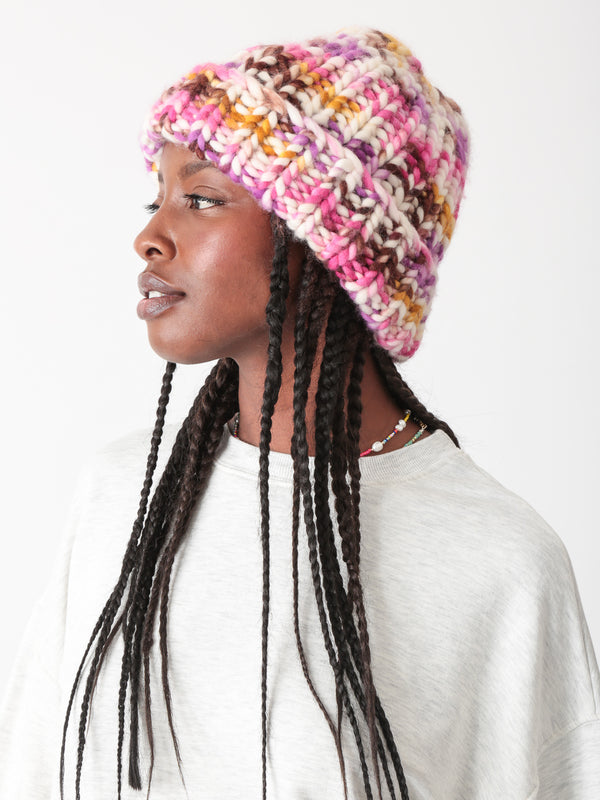 Mountain Beanie - Ivory / Multi