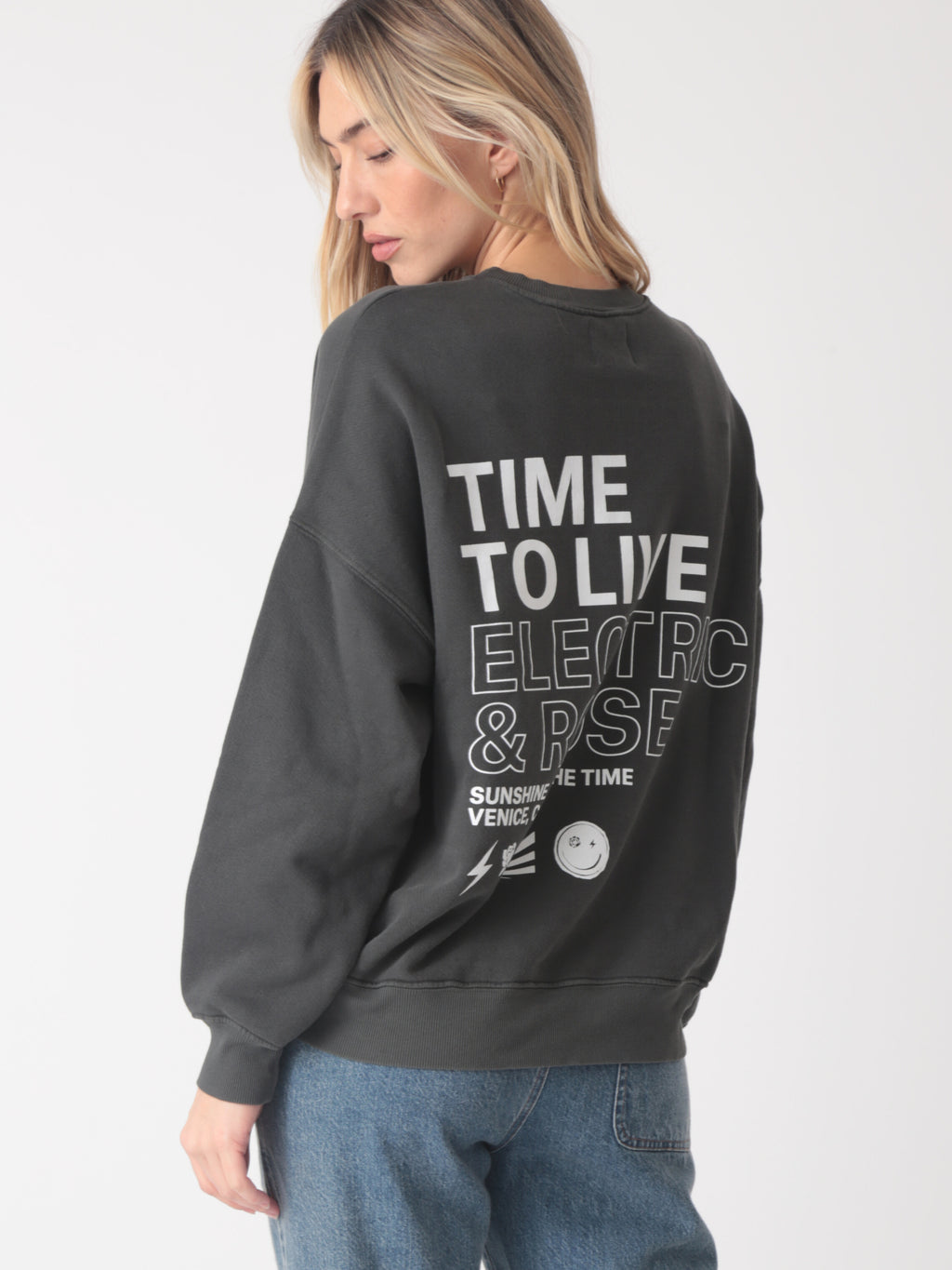 Atlas Sweatshirt - Time To Live Graphic