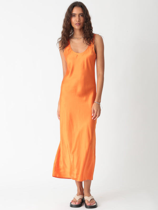 Ally Dress - Tangerine