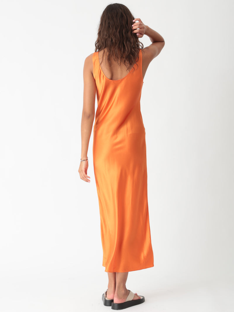 Ally Dress - Tangerine