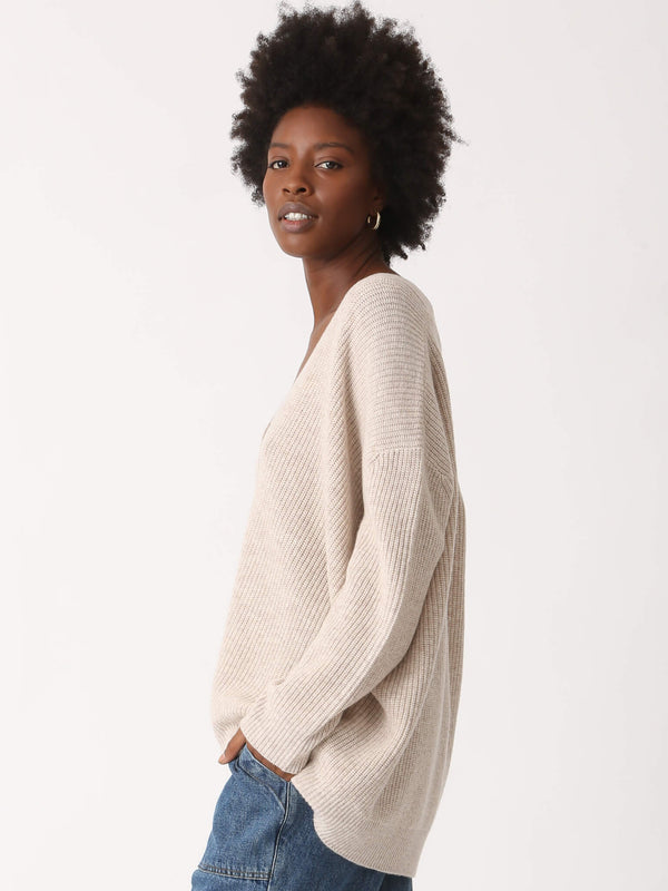 Everyday Cardigan - Oatmeal Heather