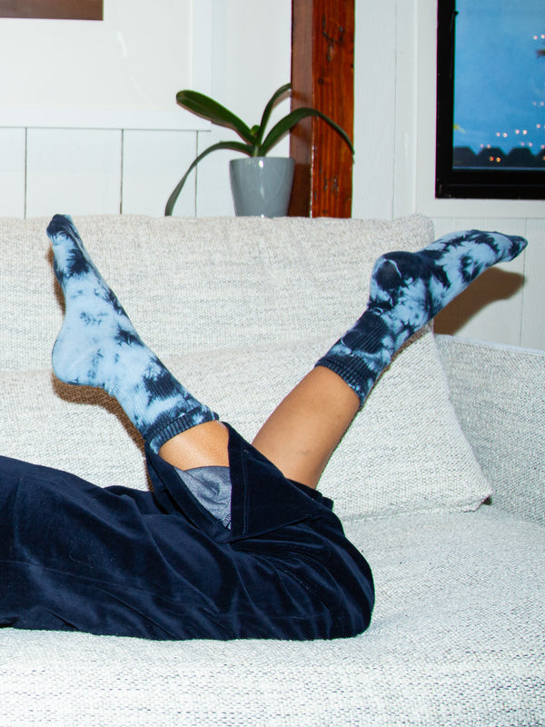 Time-To-Live Sock - Indigo