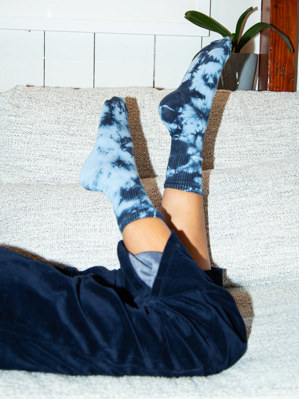 Time-To-Live Sock - Indigo