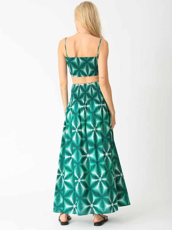 Lily Skirt - Shamrock Shibori