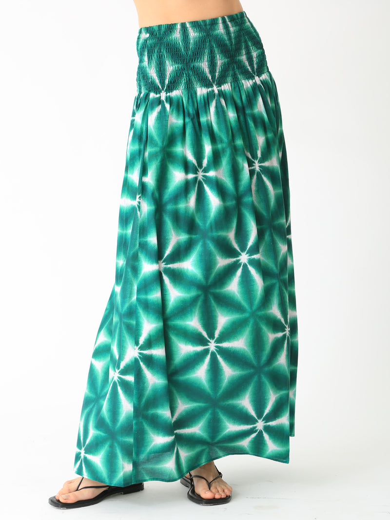 Lily Skirt - Shamrock Shibori