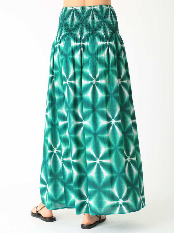 Lily Skirt - Shamrock Shibori