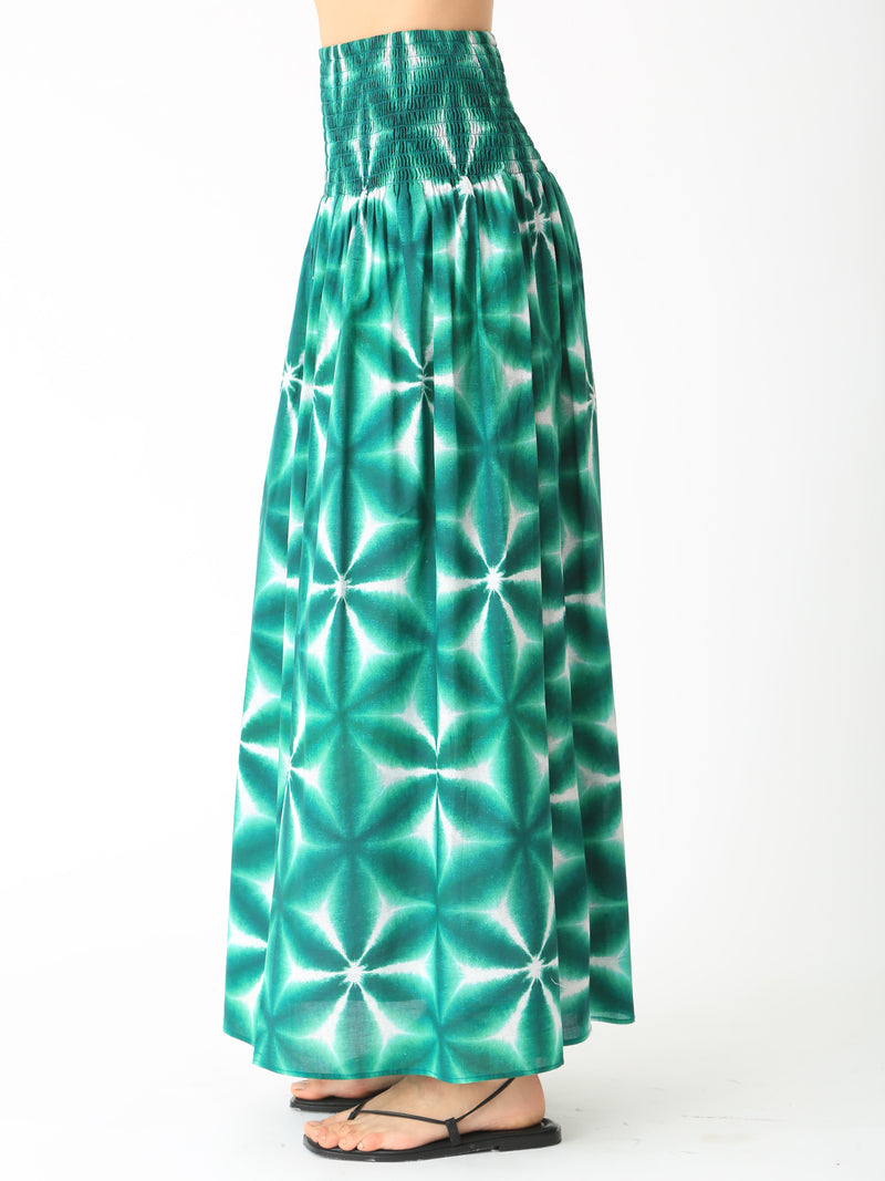 Lily Skirt - Shamrock Shibori