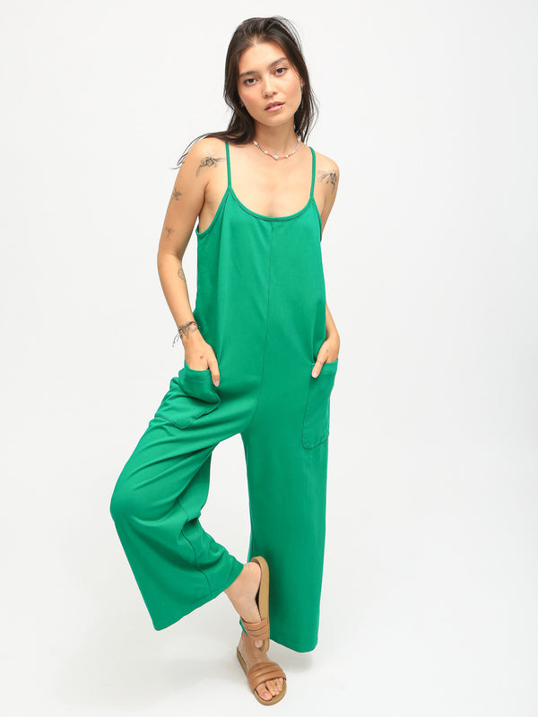 Nina Jumpsuit - Shamrock