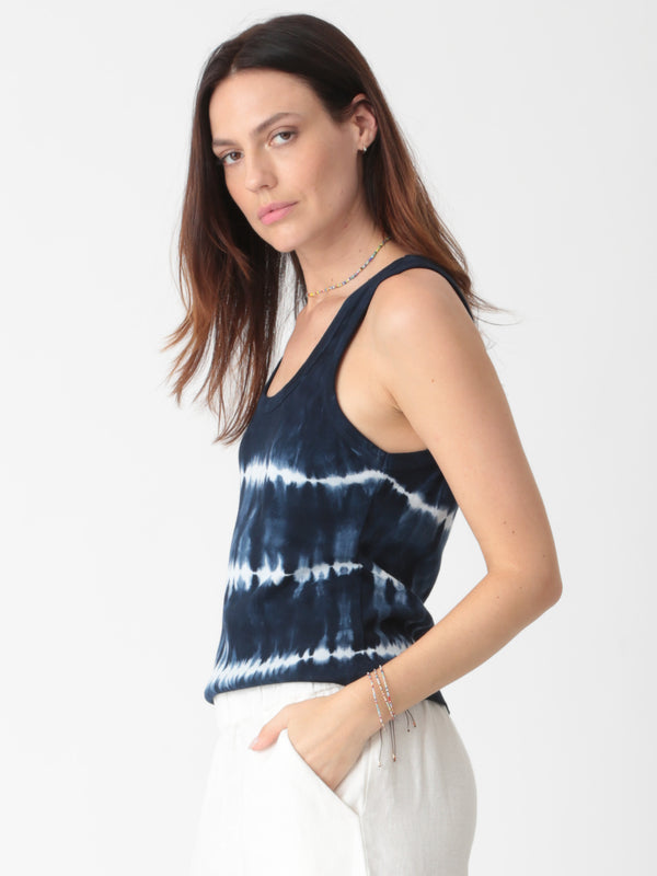 Scoop Tank - Indigo