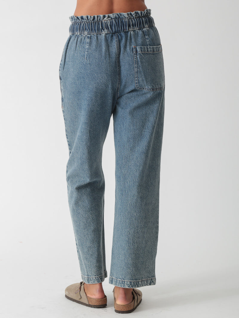 Easy Pant - Medium Blue Denim