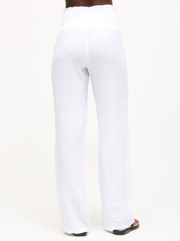 Beach Gauze Pant - Cloud