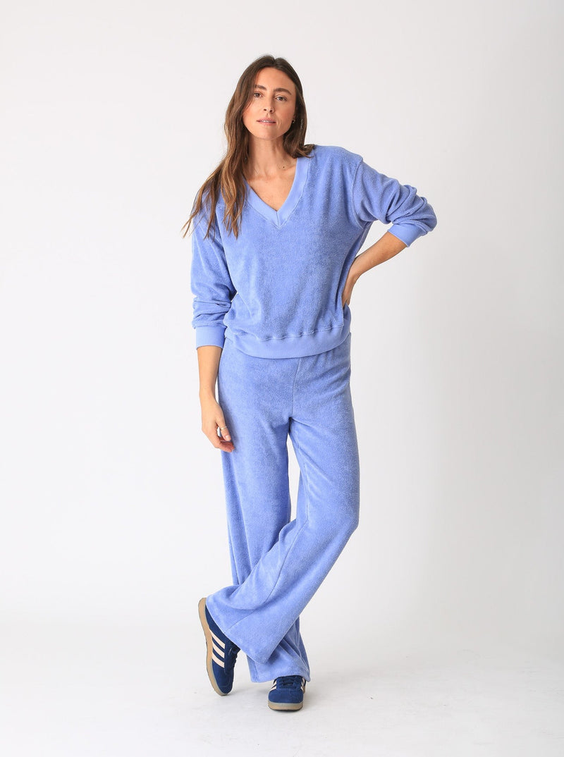 Wylie Loop Terry Pant - Periwinkle