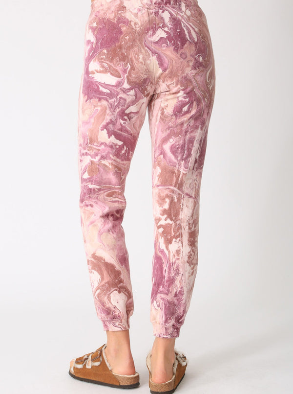 Sunny Jogger - Marble Mauve