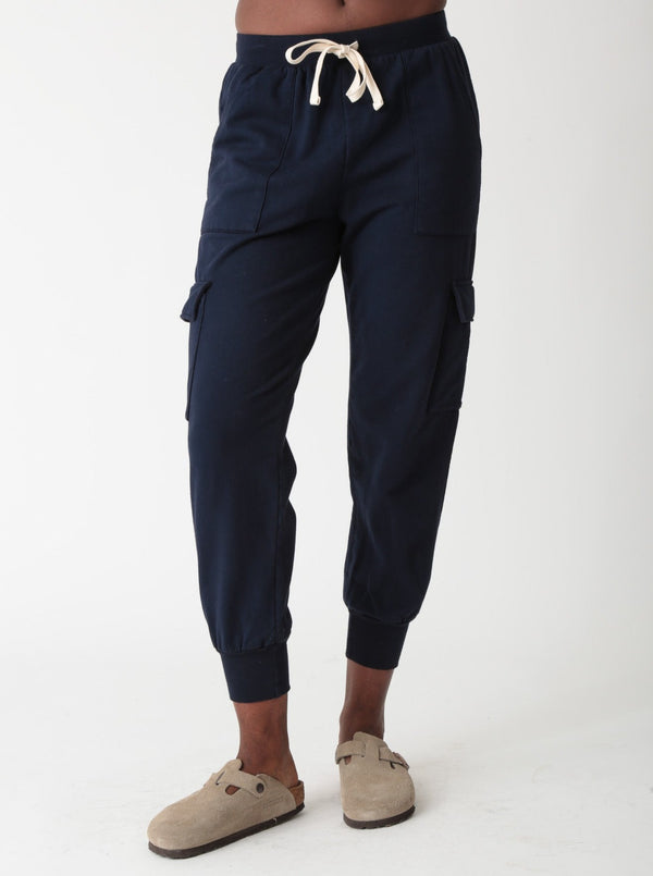 Julian Cargo Sweatpant - Indigo