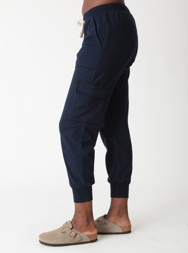 Julian Cargo Sweatpant - Indigo