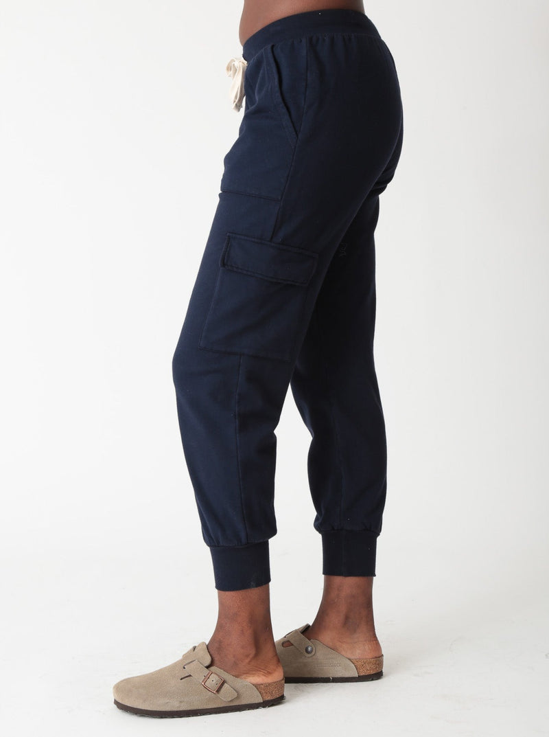 Julian Cargo Sweatpant - Indigo