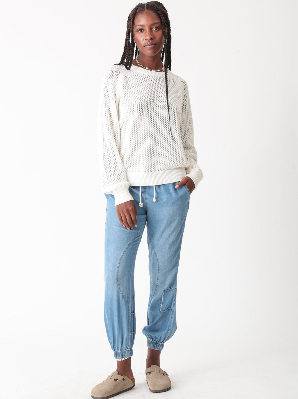 Super Loved Pant - Medium Denim Blue