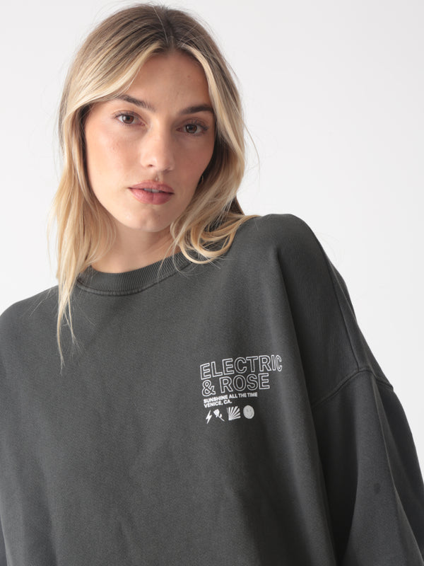 Atlas Sweatshirt - Time To Live Graphic