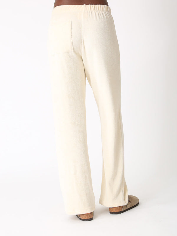 Wylie Loop Terry Pant - Crème