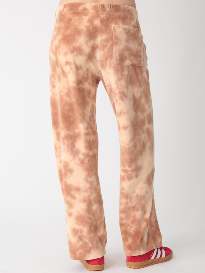 Wylie Velour Pant - Amber Ripple